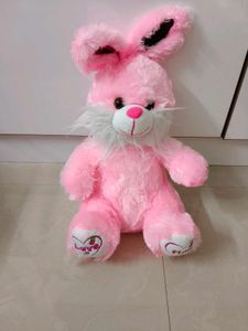 Cute Soft Pink Rabbit Toy