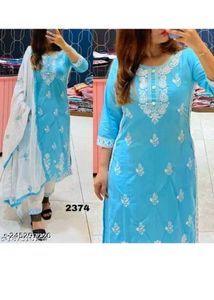 Elegant Blue Kurta Set