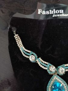 Sparkling Blue Necklace