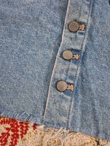 Zara Trf Button Up Skirt