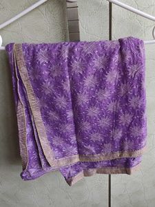 Lavender Dupatta