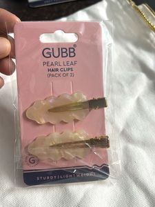 GUBB’s Pearl Leaf Hair Clip