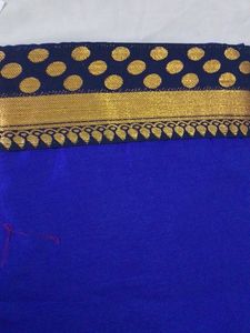 Navy Blue Saree