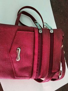 Burgundy Crossbody Bag
