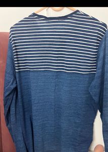 Stylish Blue Striped Shirt