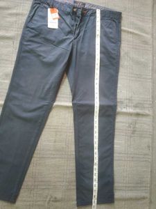 Men Blue Trouser