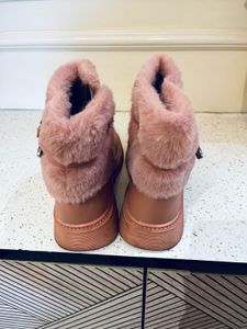 Cute Pink Winter Boots