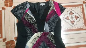 Chic Patterned Dress