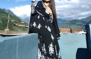 1200₹ Black Embroidery Anarkali With Dupatta 🖤