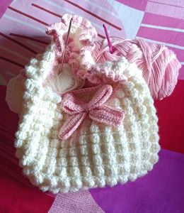 Crocheted Bubble Bag