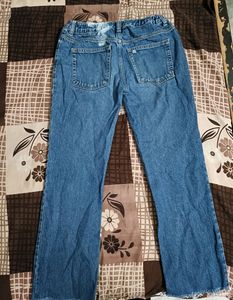 Blue Straight Jeans For Women