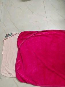 Combo-2 Baby Towels Wrap With A Cap