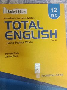Class 12th Isc Total English