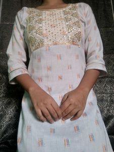 Embroidered Indian Kurti