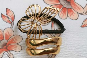 Anti Tarnish Metal Hair Tie
