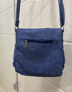 Blue Sling Bag