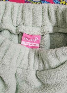 Girl fleece jogger 5-6 year