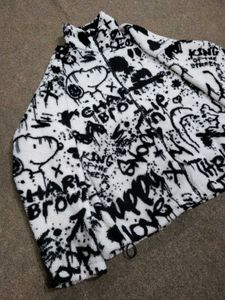 H&amp;M Snoopy Print Fleece Jacket