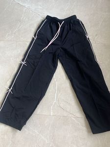 Cute Black Ribbon Pants