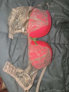 Hot Pink Bikini Bra