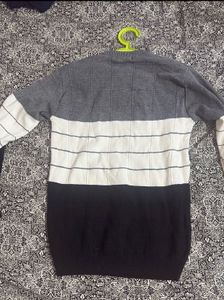 Striped Knit Sweater