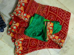 Bandhani Dress Material