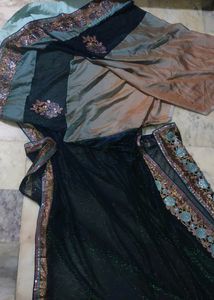 🦚 Mor Pich Colour Saree , Best For Unique Look