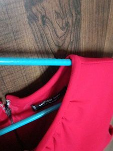 Red Sleeveless Dress