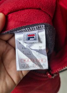 FILA Red Fleece Jacket