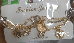 Gold Charms Bracelet