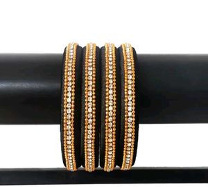 Silk Thread Bangles Set