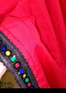 Red Embellished Kaftan ❤️