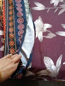 Boho Print Tie-Waist Pants