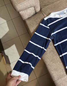 Striped Long Sleeve Top