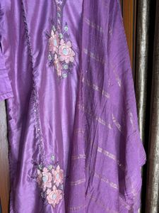 Chanderi Silk Suit Set