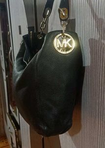 Black Leather Hobo Bag