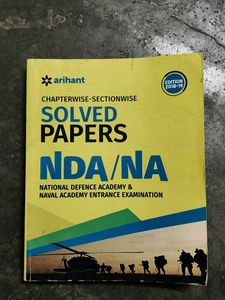 NDA/NA Solved Papers - Arihant Edition 2018-19
