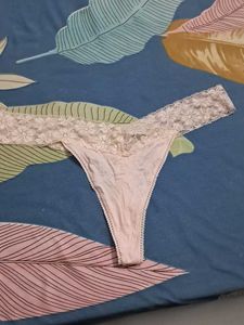 Lace Thong Panty five in imported fabric