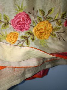 Flowered Saree
