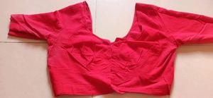 red color blouse for women