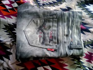 Brown Color Jeans For Boys