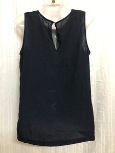 Blue Sleeveless Top