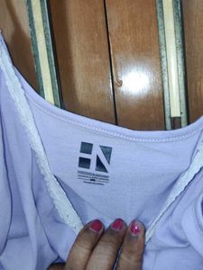 Lavender Lace Cami Top