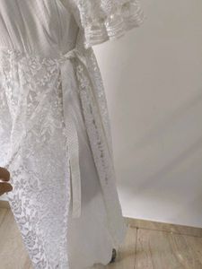 White Lace Dress