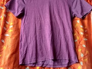Zudio Tshirt Maroon Colour