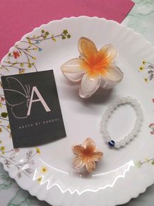 new hair accessories combo with bracelet