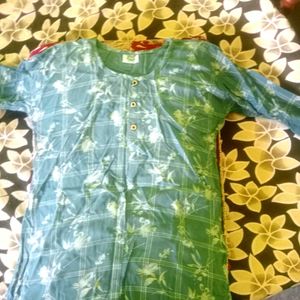 Cooton Blend Kurta Top