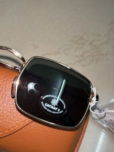 accessorize London green metal frame slim look sun