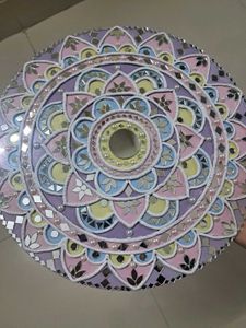 Mirror Mandala Lippan Art Wall Decor
