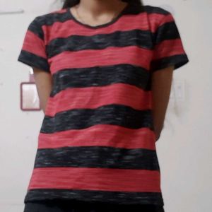 Modern Stripe t shirt